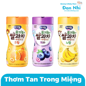 Bánh Ăn Dặm Hữu Cơ Ildong Hàn Quốc Cho Bé Từ 6 Tháng