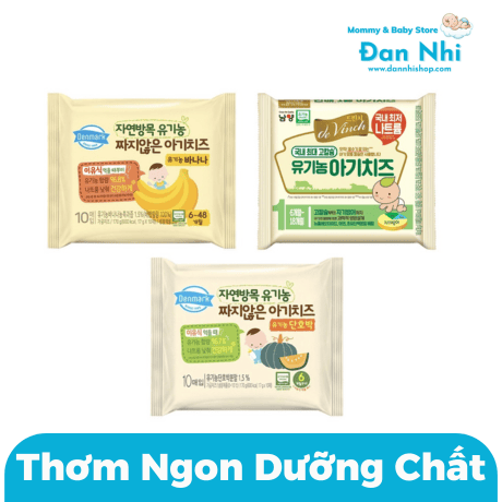 Phô Mai Hữu Cơ Tách Muối Namyang Hàn Cho Bé Từ 06 Tháng