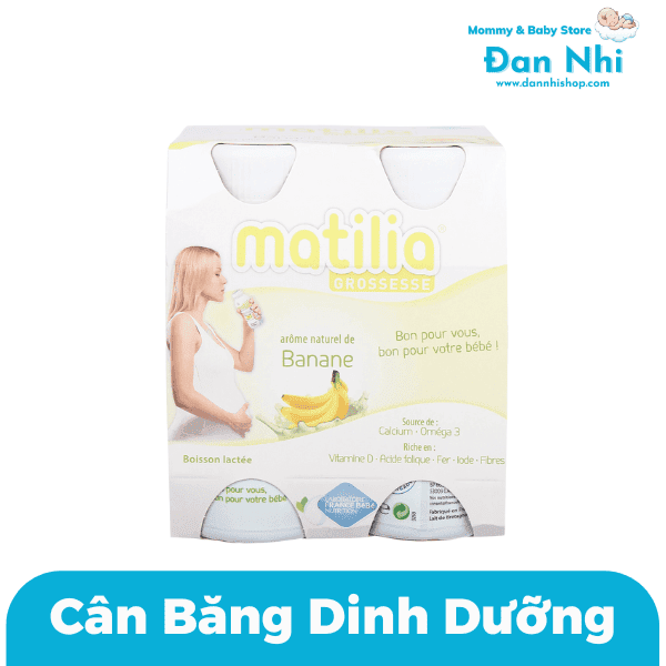 Sữa Bầu Matilia Pháp Đủ Vị (Lốc 4 chai x 200ml) - Image 2