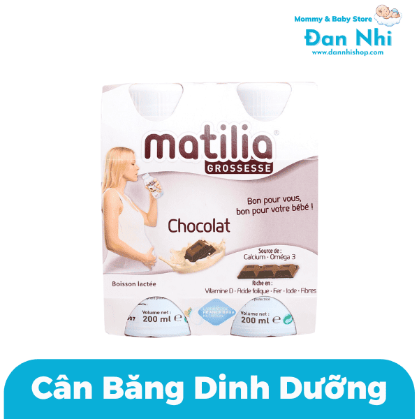 Sữa Bầu Matilia Pháp Đủ Vị (Lốc 4 chai x 200ml) - Image 4
