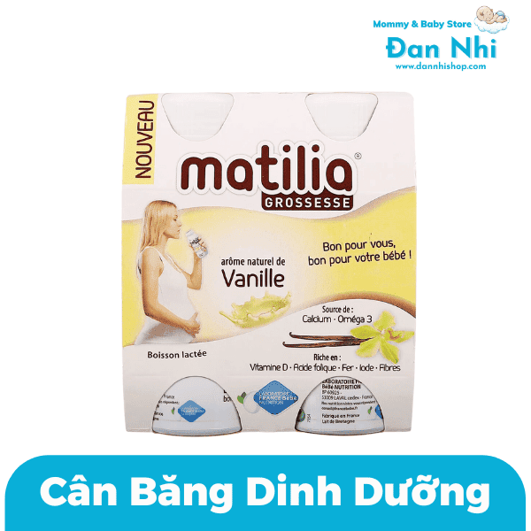 Sữa Bầu Matilia Pháp Đủ Vị (Lốc 4 chai x 200ml) - Image 5