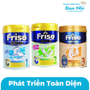 Sữa Bột Friso Gold Nga 800g Số 1,2,3