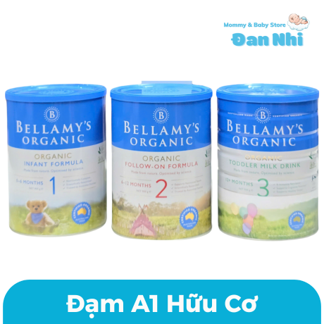 Sữa Công Thức Hữu Cơ Bellamy’s Organic Classic Đạm A1 Cho Bé Từ Sơ Sinh