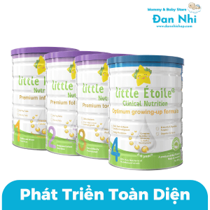 Sữa Ngôi Sao Nhỏ Úc Little Étoile Số 1,2,3,4 Lon 800g