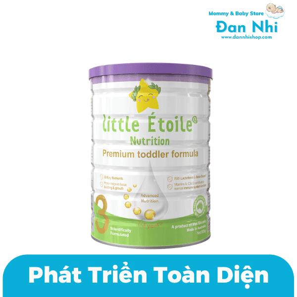 Sữa Ngôi Sao Nhỏ Úc Little Étoile Số 1,2,3,4 Lon 800g - Image 4