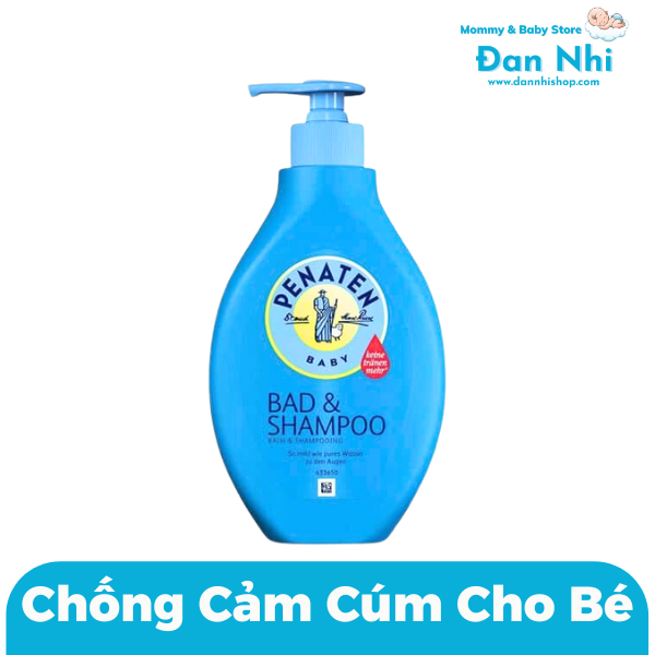 Sữa Tắm Gội Penaten Baby Chống Cảm Cúm 400ml
