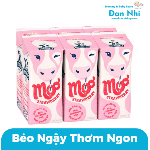 Sữa Tươi DEVONDALE MOO Vị Dâu 200ml