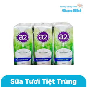 Sữa A2 Nước Úc Hộp 200ml Cho Bé Trên 1 Tuổi